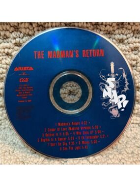 Snap! The Madman's Return CD Album Blue and Red One Size